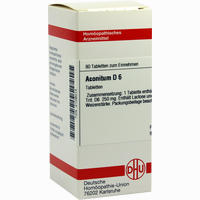 Aconitum D6 Tabletten 80 Stück