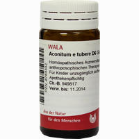 Aconitum E Tubere D6 Globuli 20 g