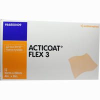 Acticoat Flex 3 10x20cm Verband 12 Stück