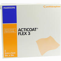 Acticoat Flex 3 5x5cm Verband 5 Stück