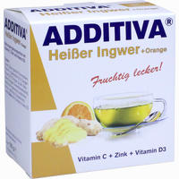 Additiva Heißer Ingwer + Orange Pulver 120 g
