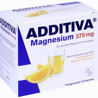 Additiva Magnesium 375mg Granulat Orange 20 Stück