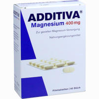 Additiva Magnesium 400mg Filmtabletten 60 Stück