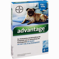 Advantage 100mg Lösung für Hunde 4 Stück
