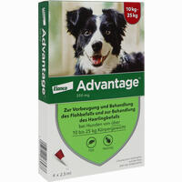 Advantage 250mg Lösung für Hunde 4 Stück