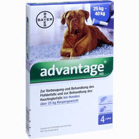 Advantage 400mg Lösung für Hunde 1 x 4 Stück