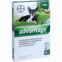 Advantage 40mg Lösung für Hunde 4 Stück