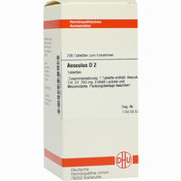 Aesculus D2 Tabletten 200 Stück