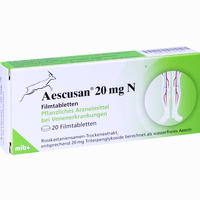 Aescusan 20mg N Filmtabletten 20 Stück