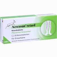 Aescusan Retard Retardtabletten 20 Stück