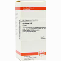 Agaricus D6 Tabletten 200 Stück