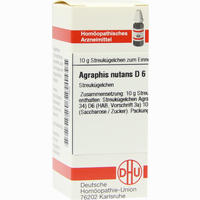 Agraphis Nutans D6 Globuli 10 g