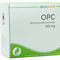 Aicopure Opc Weintraubenextrakt 200mg Kapseln 240 Stück