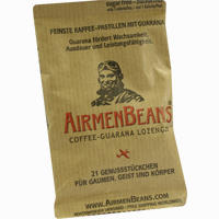 Airmenbeans Feinste Kaffee- Pastillen mit Guarana 21 Stück