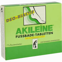 Akileine Deo- Biactif Fussbade- Tabletten 7 Stück