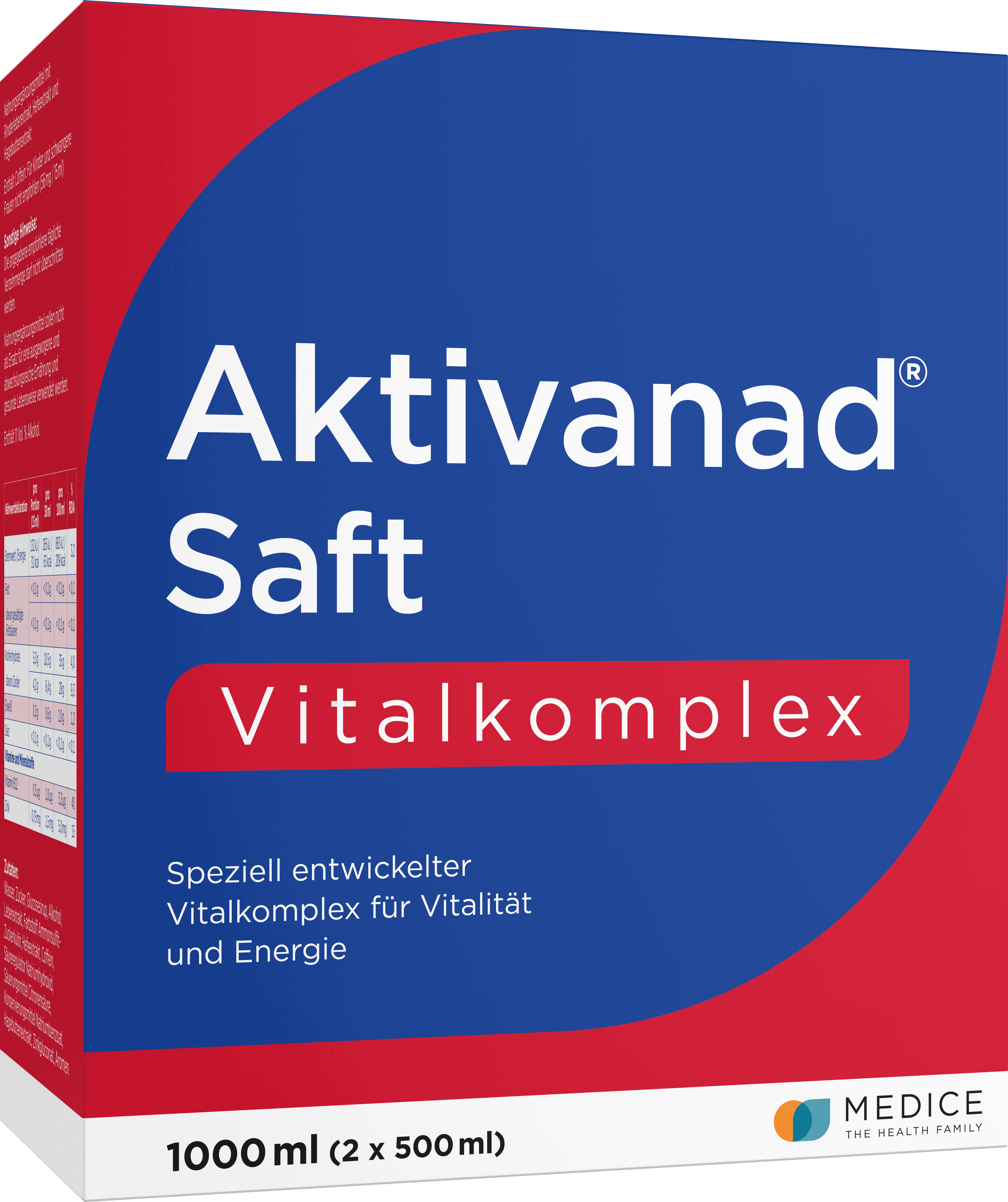 Aktivanad Saft 2 x 500 ml