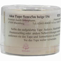 Aku Tape 5m X 5cm Beige 1 Stück
