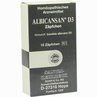 Albicansan D3 Zäpfchen 10 Stück