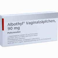 Albothyl Vaginalzäpfchen 6 Stück