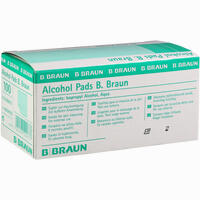 Alcohol Pads B. Braun Tupfer 100 Stück
