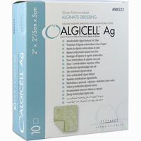Algicell Ag Algiant- Verband mit Silber 5x5cm 10 Stück