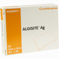 Algisite Ag 5cmx5cm Kompressen 10 Stück
