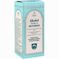 Alkohol 70 Vol. - % Hetterich 100 ml