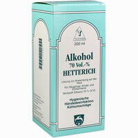 Alkohol 70 Vol % Hetterich 200 ml