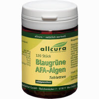 Allcura Blaugrüne Afa- Algen 250mg Tabletten 120 Stück