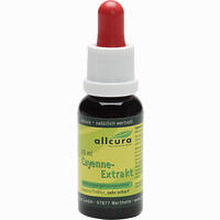 Allcura Cayenne Extrakt Gewürz- Tinktur Sehr Scharf 20 ml