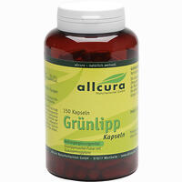 Allcura Grünlipp Kapseln 150 Stück