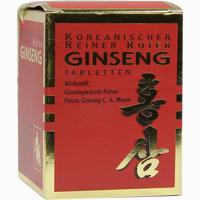 Allcura Roter Ginseng 300mg Tabletten 200 Stück