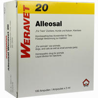 Alleosal 20 Vet Ampullen 100 x 2 ml