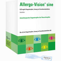 Allergo- Vision Sine 0.25 Mg/ml At im Einzeldos.beh Augentropfen 50 x 0.4 ml