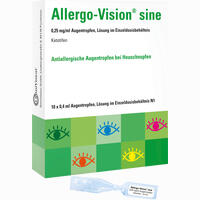 Allergo- Vision Sine 0.25 Mg/ml Augentropfen im Einzeldosisbehältnis 10 x 0.4 ml