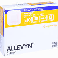Allevyn Adhesive 7. 5x7. 5cm Haftende Wundauflage 10 Stück