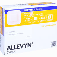 Allevyn Adhesive 7.5x7.5cm Haftende Wundauflage Verband B2B Medical 10 Stück