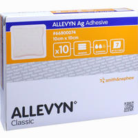 Allevyn Ag Adhesive 10x10 Cm Wundverband Avitamed GmbH 10 Stück