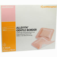 Allevyn Gentle Border 10cmx10cm Verband Smith & nephew 5 Stück
