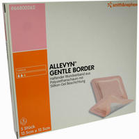 Allevyn Gentle Border 12.5cmx12.5cm Verband Smith & nephew 5 Stück