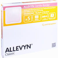 Allevyn Gentle Border 12.5x12.5cm Verband Tora Pharma 5 Stück