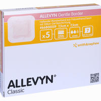 Allevyn Gentle Border 7.5x7.5cm Verband B2B Medical 5 Stück