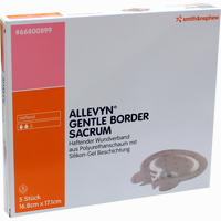 Allevyn Gentle Border Sacrum 16.8x17.1 Cm Verband 5 Stück