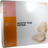 Allevyn Plus Sacrum 22x22cm Schaumverband 10 Stück