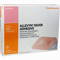 Allevyn Silver Adhesive 12.5x12.5cm Verband 10 Stück