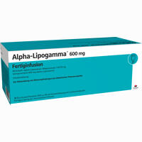 Alpha- Lipogamma 600mg Fertiginfusion Infusionslösung 10 x 50 ml
