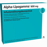 Alpha- Lipogamma 600mg Infusionslösungskonzentrat 5 x 24 ml