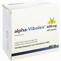Alpha- Vibolex 600 Hrk Kapseln 100 Stück