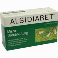 Alsidiabet Diabetiker Mikro- Durchblutung Kapseln 60 Stück