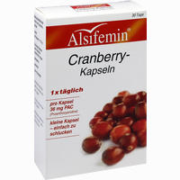 Alsifemin Cranberry- Kapseln 36mg Pac 30 Stück